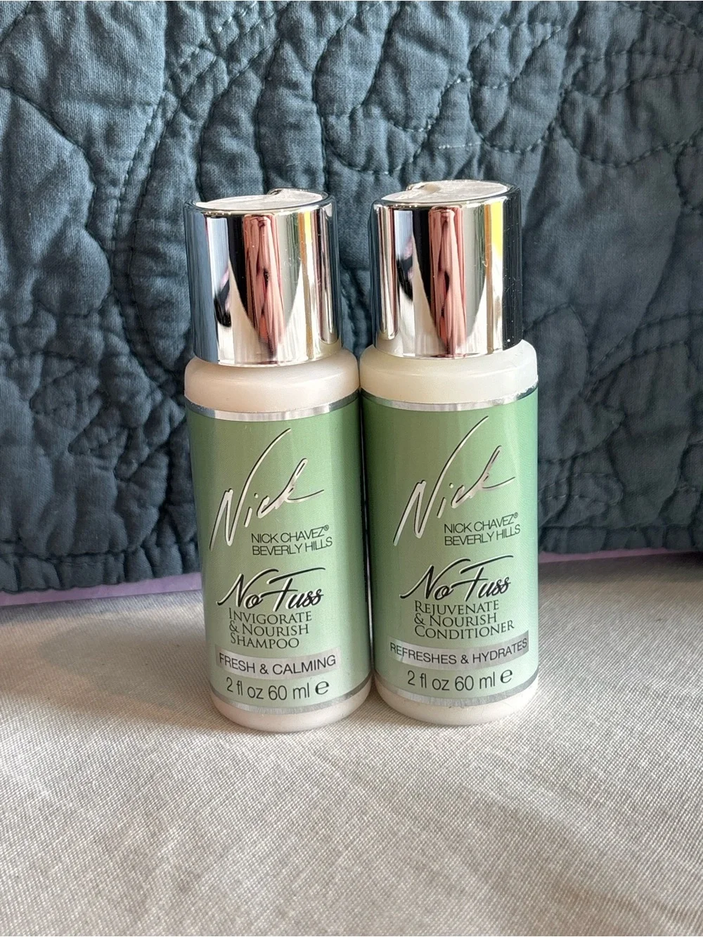 Nick Chavez Advanced Plump N Thick Expander Hair Thickening Elixir Lot of 2 NEW